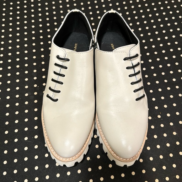 NWOT All Black off-white side cord platform shoe - Picture 2 of 6